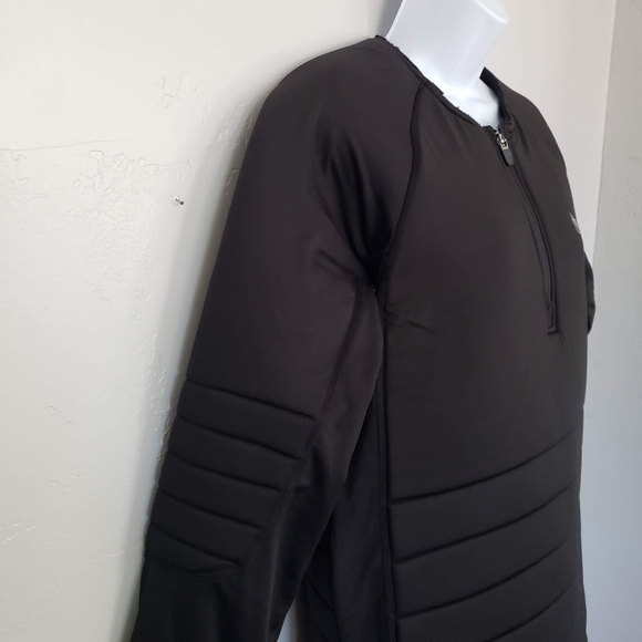 Fortress Womens Large Black Puffer Coat BasePro 1/4 Zip Quarter All Weather Gear - Picture 5 of 9